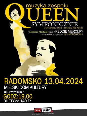 Radomsko Wydarzenie Koncert QUEEN SYMFONICZNIE po raz pierwszy w Radomsku - Miejski Dom Kultury - 13 kwietnia 2024!